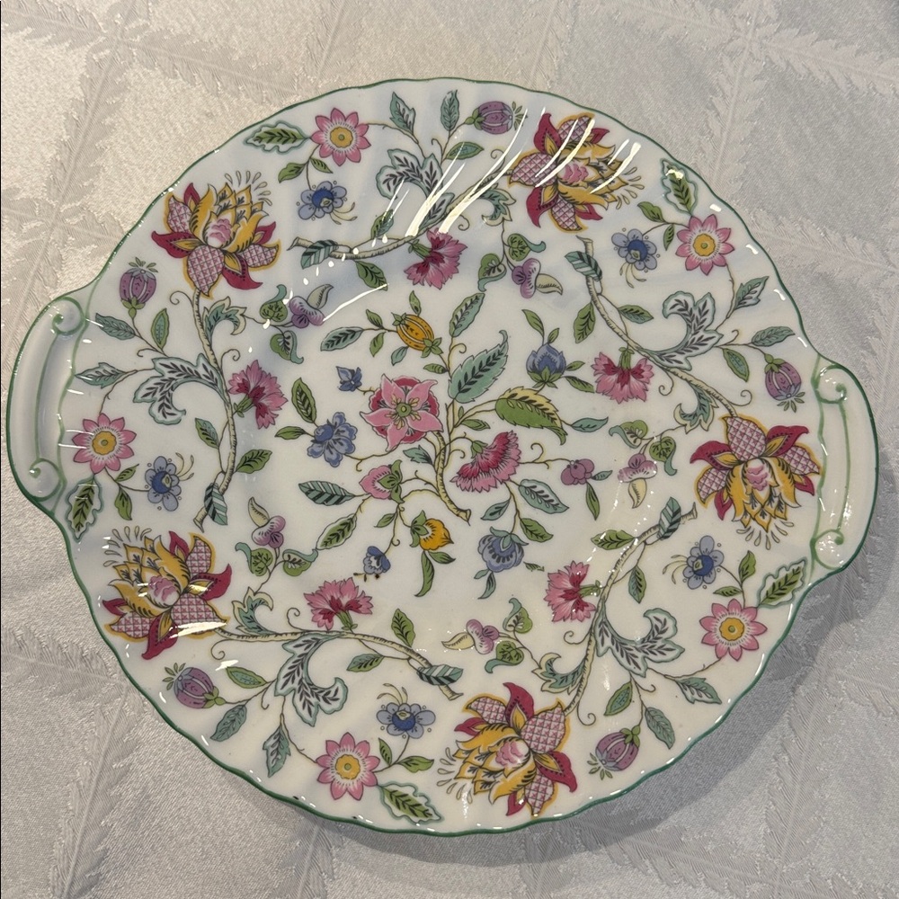 Minton Haddon Hall Floral China Serving Plate